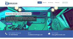 Desktop Screenshot of deziroinfosign.com